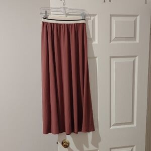 STYLUS Mauve Midi Skirt